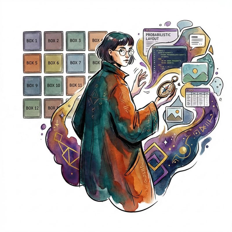 From Deterministic to Probabilistic Layout